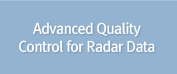 Advanced Quality Control for Radar Data